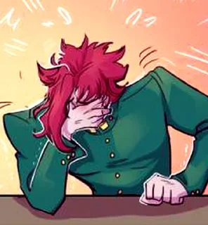 🍒 emoji Tenmei Kakyoin (Gray illusion) Telegram sticker 12 of 120