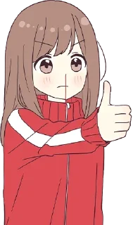 👍 emoji Cute Couple @english_world_chatting Telegram sticker 6 of 80