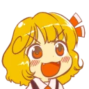 😗 emoji Touhou stikers Telegram sticker 9 of 31