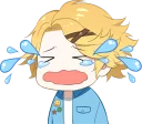 😭 emoji Mystic Messenger LINE Telegram sticker 8 of 45