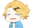 😢 emoji Mystic Messenger LINE Telegram sticker 7 of 45
