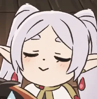 🥰 emoji 葬送のフリーレン-Q @miziha Telegram sticker 17 of 28