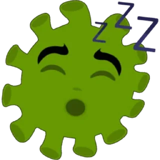 😴 emoji @Beautifulstickers🦠coronamoji🦠 Telegram sticker 15 of 59