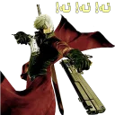 😱 emoji Dante by NinaGracheva Telegram sticker 13 of 26