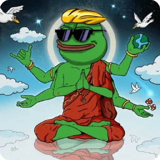 🌟 emoji Wall Street Pepe Telegram sticker 13 of 15