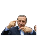 😜 emoji Recep Tayyip Erdogan Telegram sticker 9 of 9