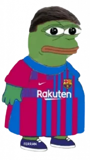 🥂 emoji Pepe ⚽️ | @Silver_Hand Telegram sticker 12 of 26