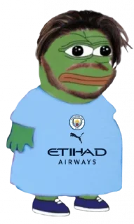 😁 emoji Pepe ⚽️ | @Silver_Hand Telegram sticker 21 of 26