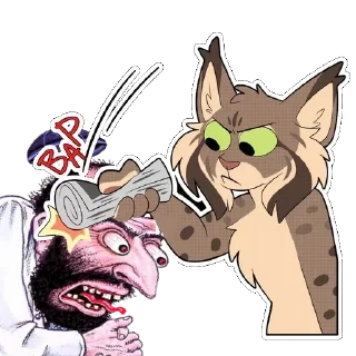 Sticker from The Best Lynx Pack