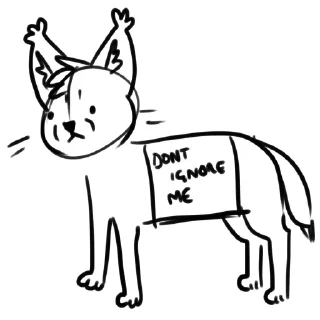🐾 emoji Tuft Doodles Telegram sticker 9 of 45