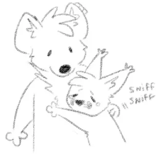 Sticker from Tuft Doodles