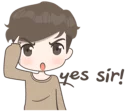 👌 emoji Cute Boy Telegram sticker 23 of 42