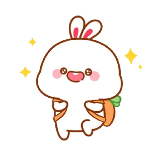 🤩 emoji Lovely Tuji @Stickersnew Telegram sticker 5 of 50