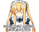 🏠 emoji Maid Girlfriend Telegram sticker 7 of 41