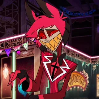 🤨 emoji Hazbin hotel Telegram sticker 21 of 113
