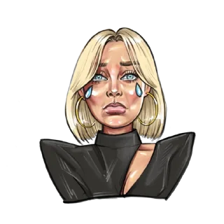 😭 emoji Sexy Ju Telegram sticker 16 of 27