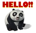 ✋ emoji Kung Fu Panda Telegram sticker 10 of 40