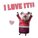 ❤ emoji Kung Fu Panda Telegram sticker 22 of 44