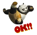 👌 emoji Kung Fu Panda Telegram sticker 19 of 40