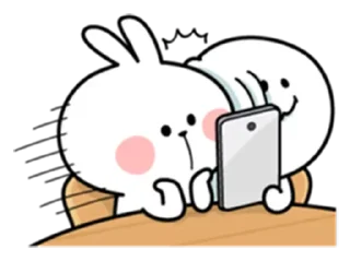 🤔 emoji Spoiled rabbit 4@spoiledRabbits Telegram sticker 7 of 41