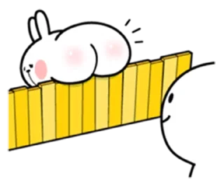 😅 emoji Spoiled rabbit 4@spoiledRabbits Telegram sticker 15 of 41