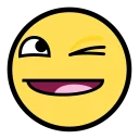 😉 emoji Awesome Face Telegram sticker 6 of 55