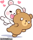 🤗 emoji @MHStickers Bears In Love Telegram sticker 8 of 42