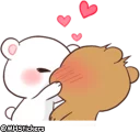 💏 emoji @MHStickers Bears In Love Telegram sticker 9 of 42