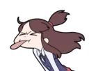😝 emoji Little Witch Academia Telegram sticker 12 of 41