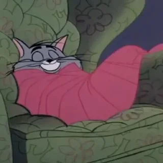 😴 emoji Tom and Jerry Telegram sticker 22 of 95