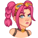 🤨 emoji Юлия @Stickersnew Telegram sticker 11 of 26