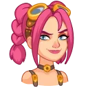 😏 emoji Юлия @Stickersnew Telegram sticker 24 of 26
