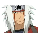 😐 emoji Jiraiya by @pellostyle Telegram sticker 9 of 25