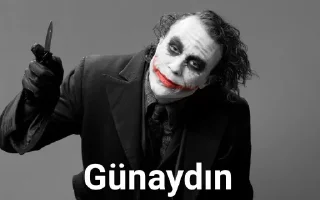 🙋‍♂️ emoji Joker Telegram sticker 11 of 15
