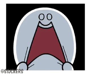🙀 emoji @stjckers @gpstick @Majazinoo_accbot Telegram sticker 17 of 25