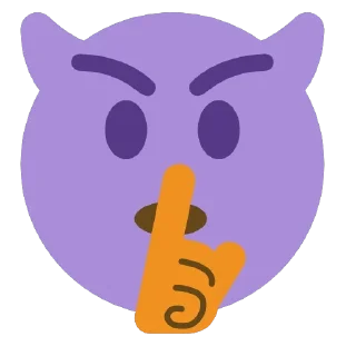 🤫 emoji GLASS EMOJI (@Trustislie) Telegram sticker 5 of 30