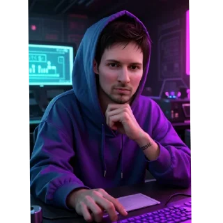 ✋ emoji Pavel Durov - via @adolfpupik Telegram sticker 22 of 120