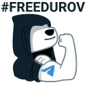 🌟 emoji Pavel Durov - via @adolfpupik Telegram sticker 21 of 120