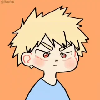 Sticker from (@Tengen) Bakugou Katsuki