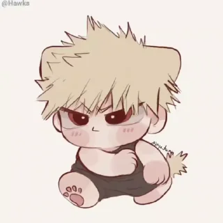 Sticker from (@Tengen) Bakugou Katsuki