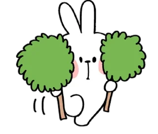 👀 emoji Spoiled rabbit, Edition@spoiledrabbits Telegram sticker 22 of 41