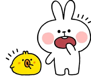 😳 emoji Spoiled rabbit, Edition@spoiledrabbits Telegram sticker 15 of 41