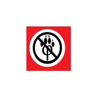 Sticker from Anti furry power