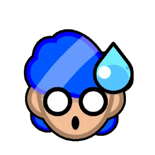 😰 emoji Динаху, синего мистера биста нет Telegram sticker 8 of 20