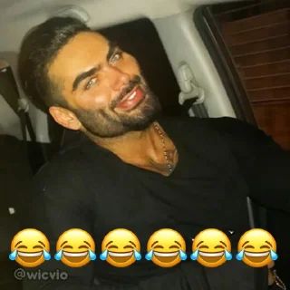 😂 emoji @wicvio | خندگی Telegram sticker 10 of 38