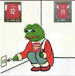 ❤️ emoji Arsenal @ryonstickers Telegram sticker 13 of 120