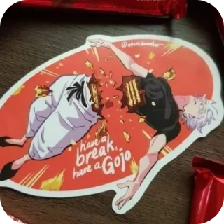 👍 emoji Lobotomy kaisen @hallownut Telegram sticker 8 of 56