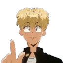 ☝ emoji @STIKERFORALL MITSUASHI Telegram sticker 15 of 45