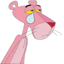 😢 emoji pink panther Telegram sticker 6 of 30