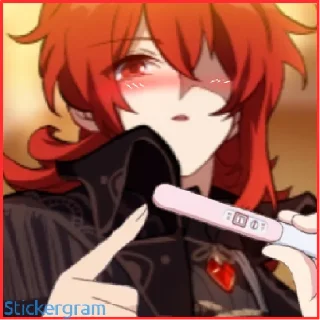 🤰 emoji Xiao = ciao = ciao primogems Telegram sticker 2 of 56